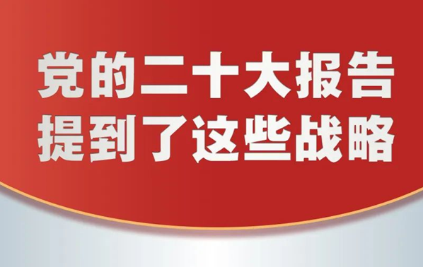 黨的二十大報告，提到這些戰(zhàn)略